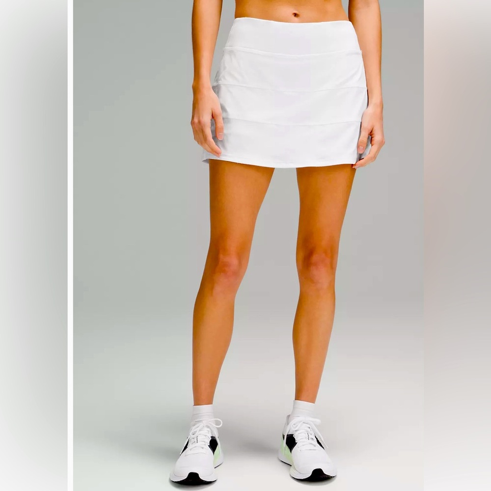 Lululemon Pace Rival Skort White 12 Long/Tall - gently used